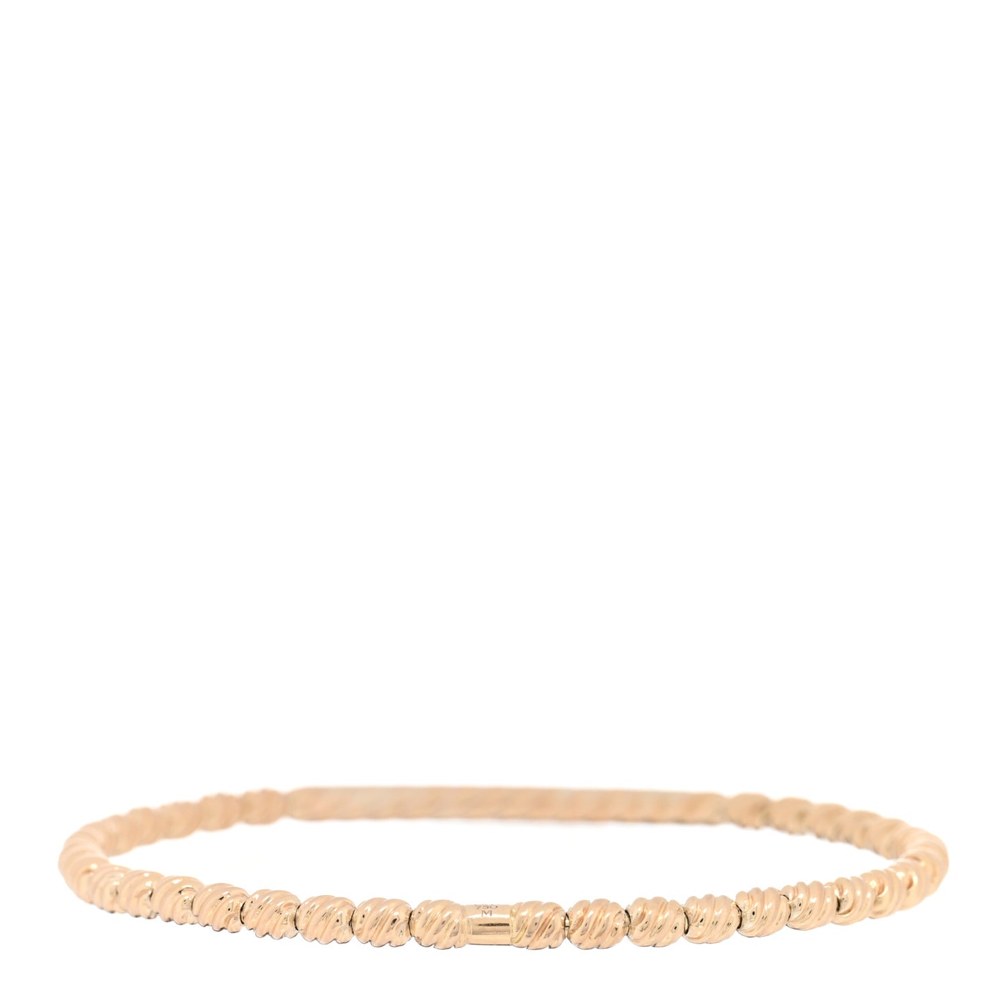 18K Rose Gold Diamond Petite Pave Flex Bracelet