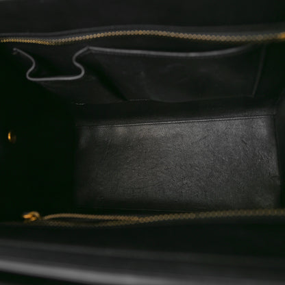 Celine Elephant Calfskin Micro Tri-Color Luggage Chalk 5 of 12
