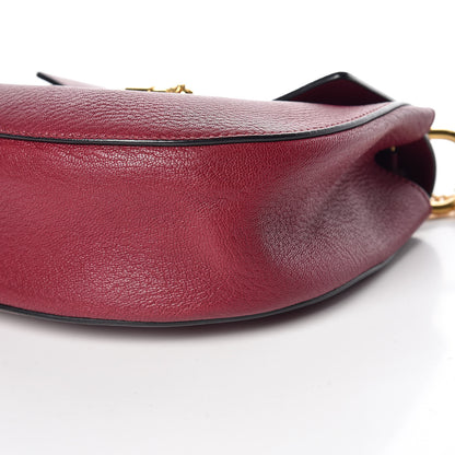 Chloe Grained Lambskin Drew Shoulder Bag Wine Purple 6 of 13