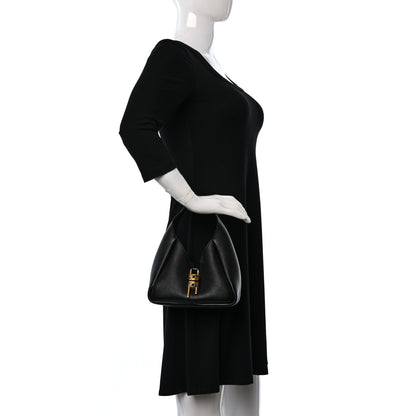 Givenchy Grained Calfskin Mini G-Lock Hobo Black 2 of 8