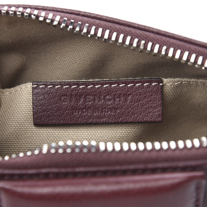 Givenchy Sugar Goatskin Small Antigona Beauty Wristlet Oxblood 6 of 8