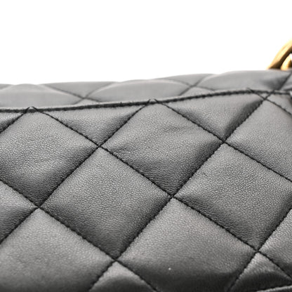 Chanel Lambskin Quilted Large CC Funky Town Flap Black 11 of 12