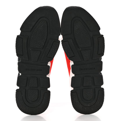 Balenciaga Neoprene Knit Mens Speed Graffiti Sneakers 43 Red White Black 6 of 14