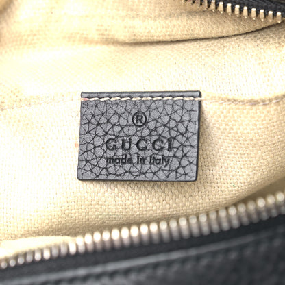 Gucci Pebbled Calfskin Small Soho Disco Bag Black 5 of 5