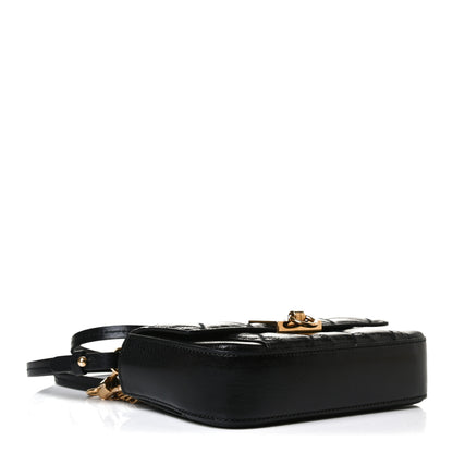 Givenchy Goatskin Quilted GV3 Mini Pocket Convertible Bag Black 4 of 14