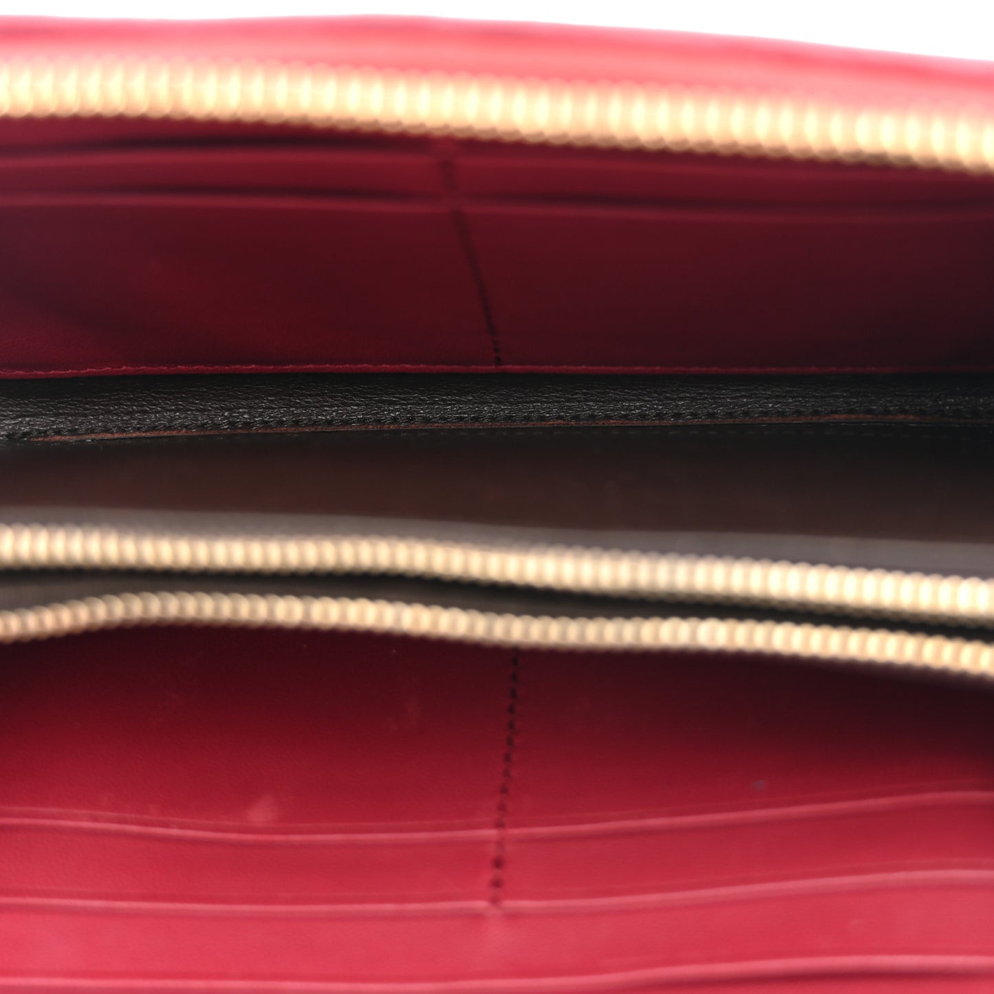 Nappa Intrecciato Zip Around Wallet Eclipse