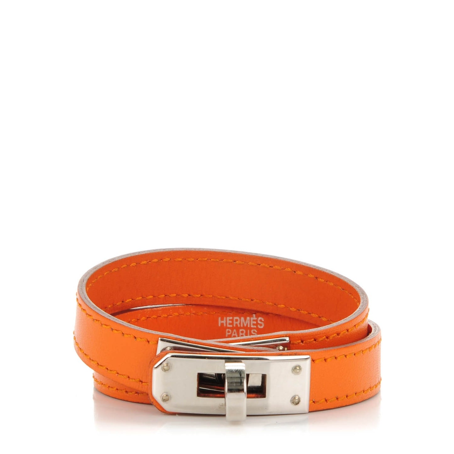Box Kelly Double Tour Bracelet S Orange