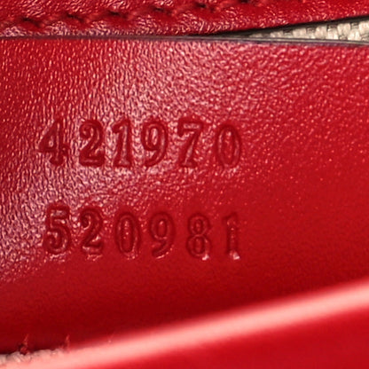 Gucci Calfskin Chinese New Year Mini Dionysus Shoulder Bag Hibiscus Red 7 of 13