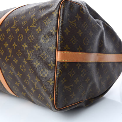 Louis Vuitton Monogram Keepall Bandouliere 60 10 of 12