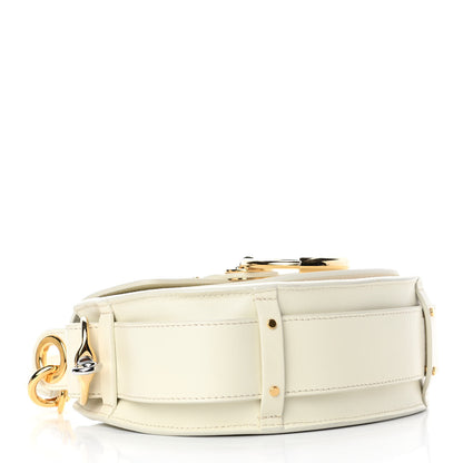Chloe Calfskin Small Tess Bag Natural White 3 of 4