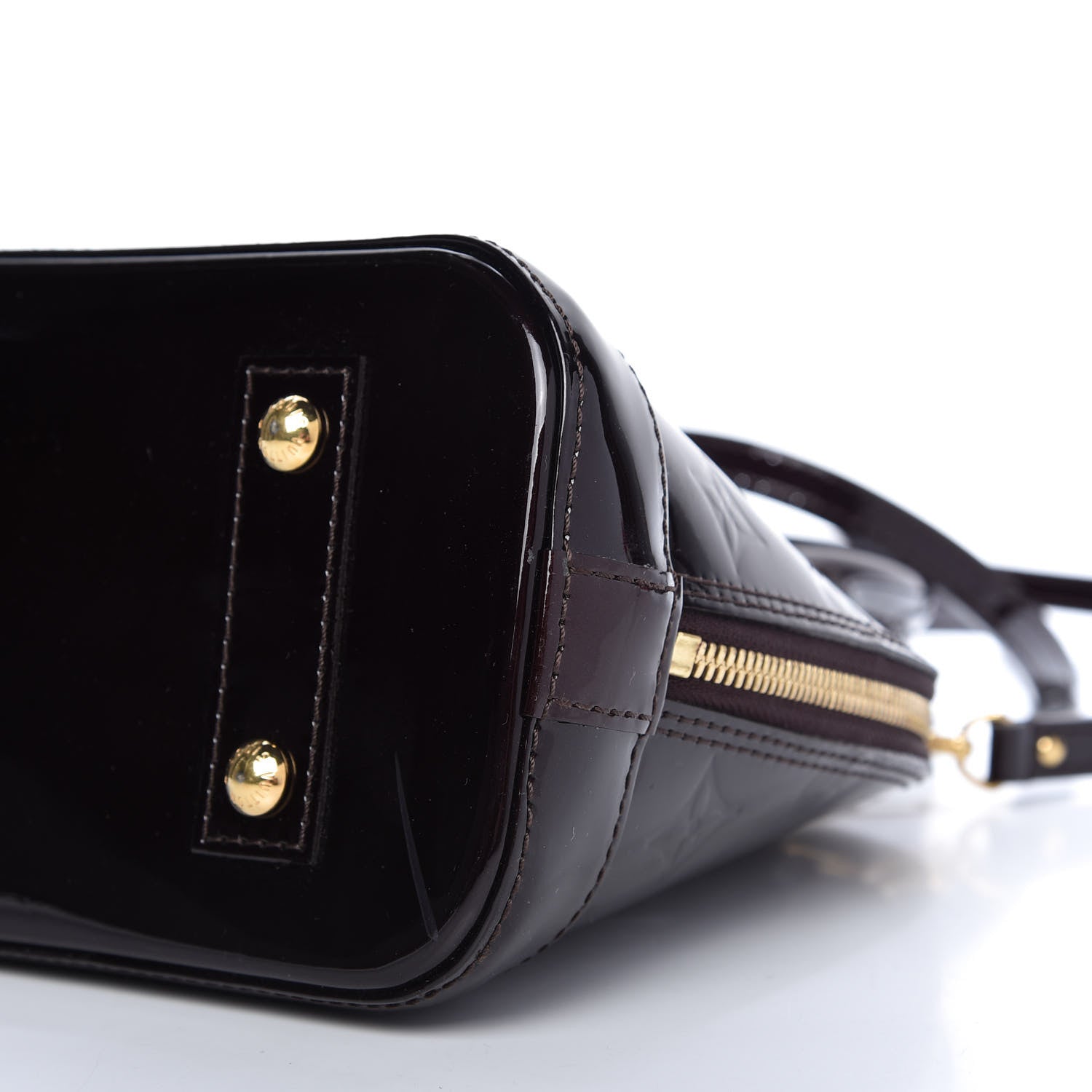 Louis Vuitton Vernis Alma BB Amarante 7 of 8