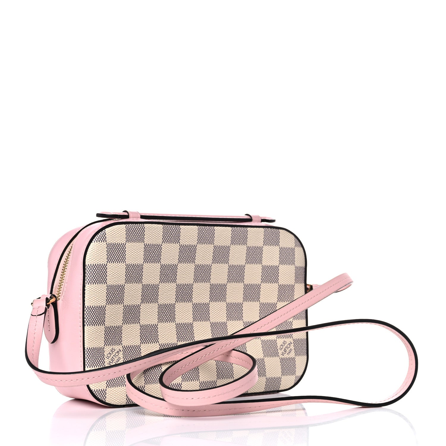 Louis Vuitton Damier Azur Saintonge Eau de Rose 4 of 23