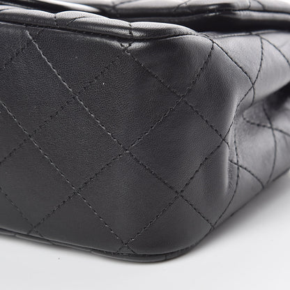 Chanel Lambskin Quilted Mini Square Flap Black 9 of 10