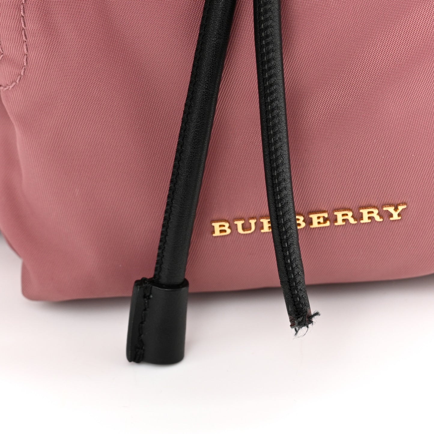 Nylon Small Rucksack Backpack Mauve Pink