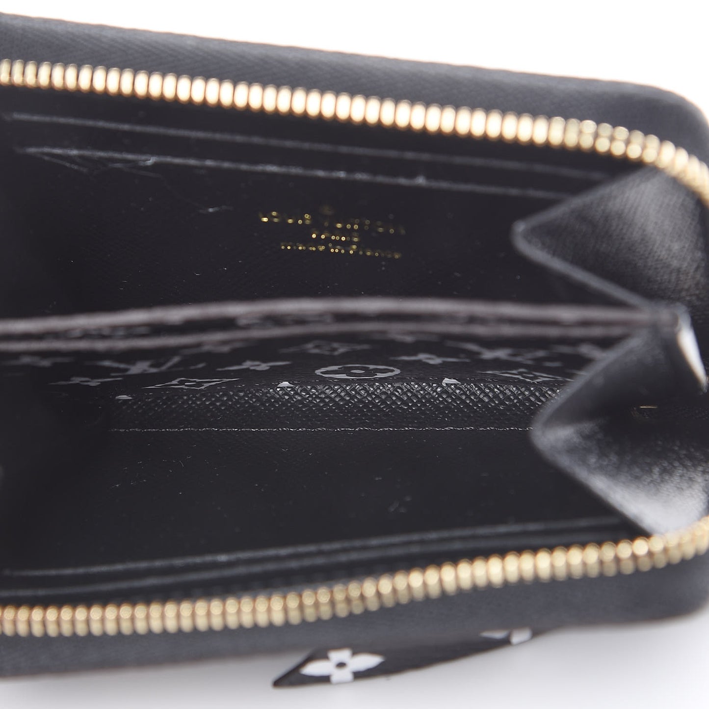 Monogram Giant Jungle Zippy Coin Purse Black