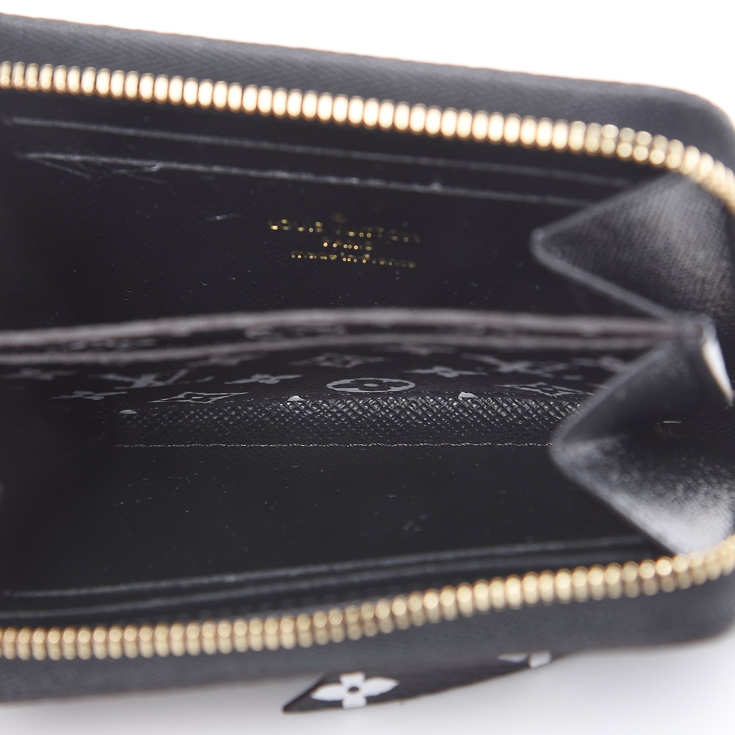 Louis Vuitton Monogram Giant Jungle Zippy Coin Purse Black 5 of 8