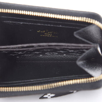 Louis Vuitton Monogram Giant Jungle Zippy Coin Purse Black 5 of 8