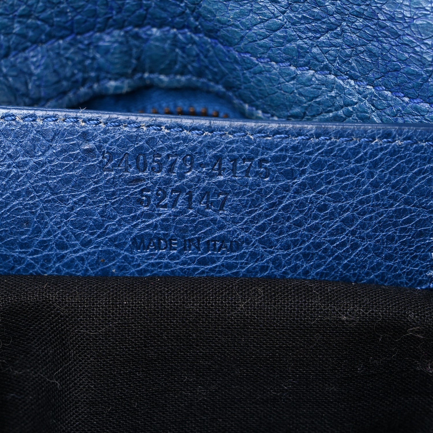 Balenciaga Agneau Classic Hardware Town Bleu Cobalt Bleu Electric 6 of 12