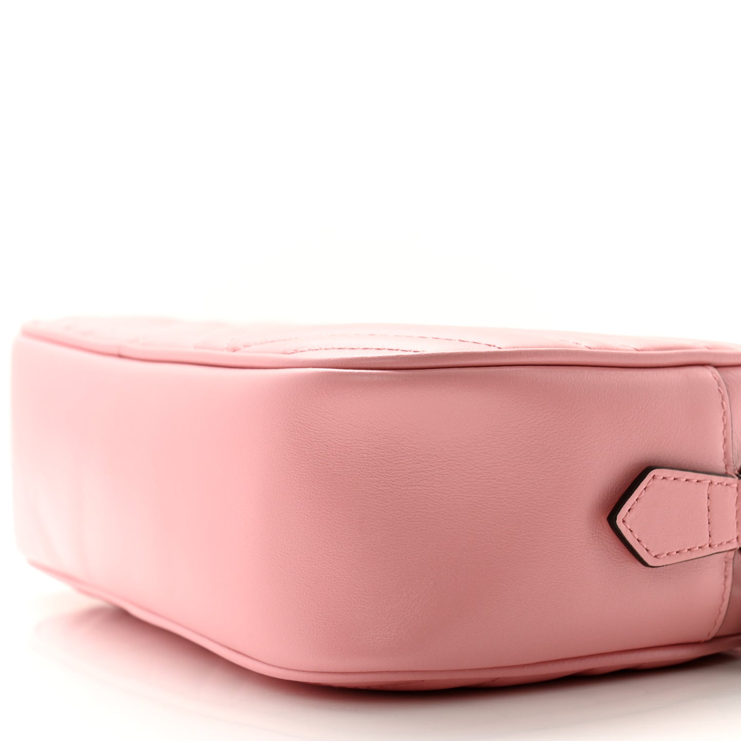 Calfskin Matelasse Small GG Marmont Chain Shoulder Bag Perfect Pink