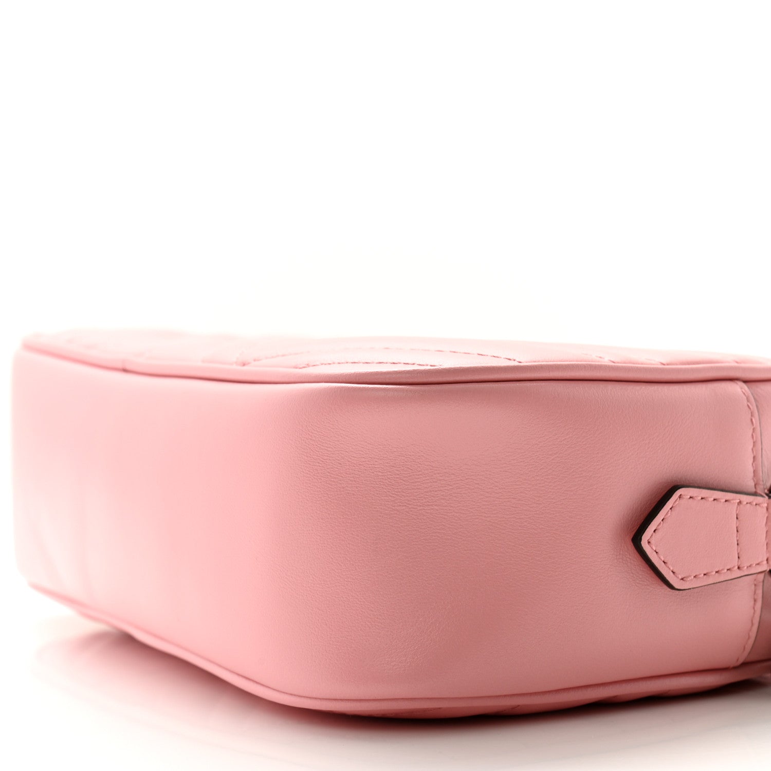 Gucci Calfskin Matelasse Small GG Marmont Chain Shoulder Bag Perfect Pink 10 of 10