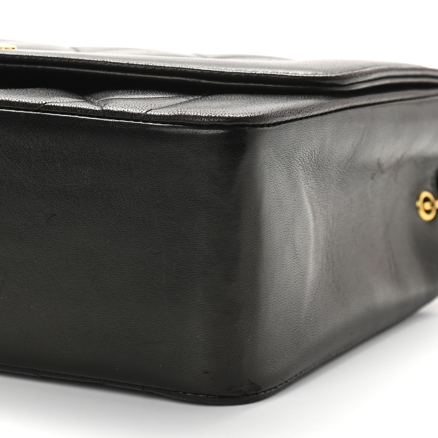 Chanel Lambskin Quilted Small Single Flap Black 9 of 9
