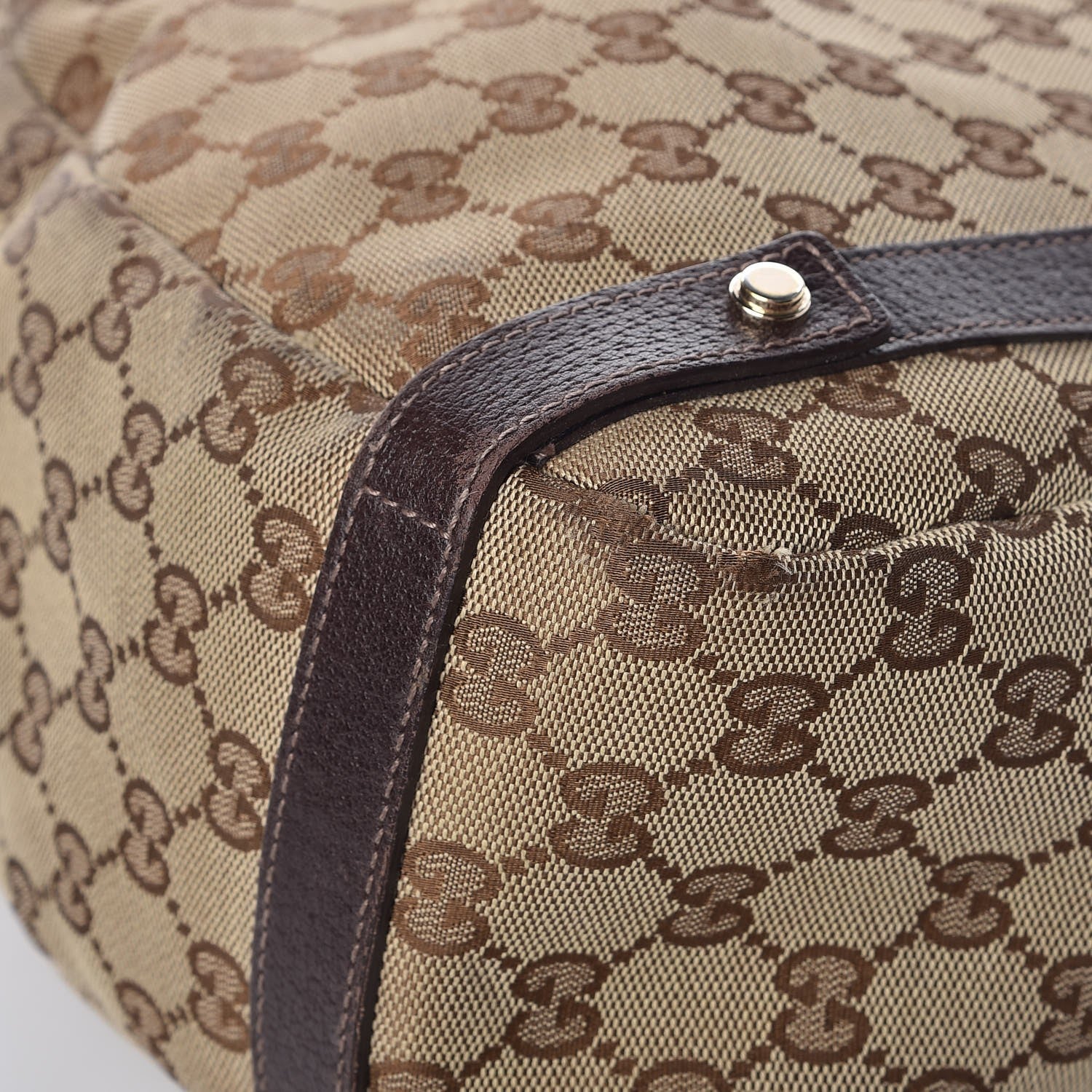 Gucci Monogram Medium Abbey Shoulder Bag Dark Brown 11 of 11