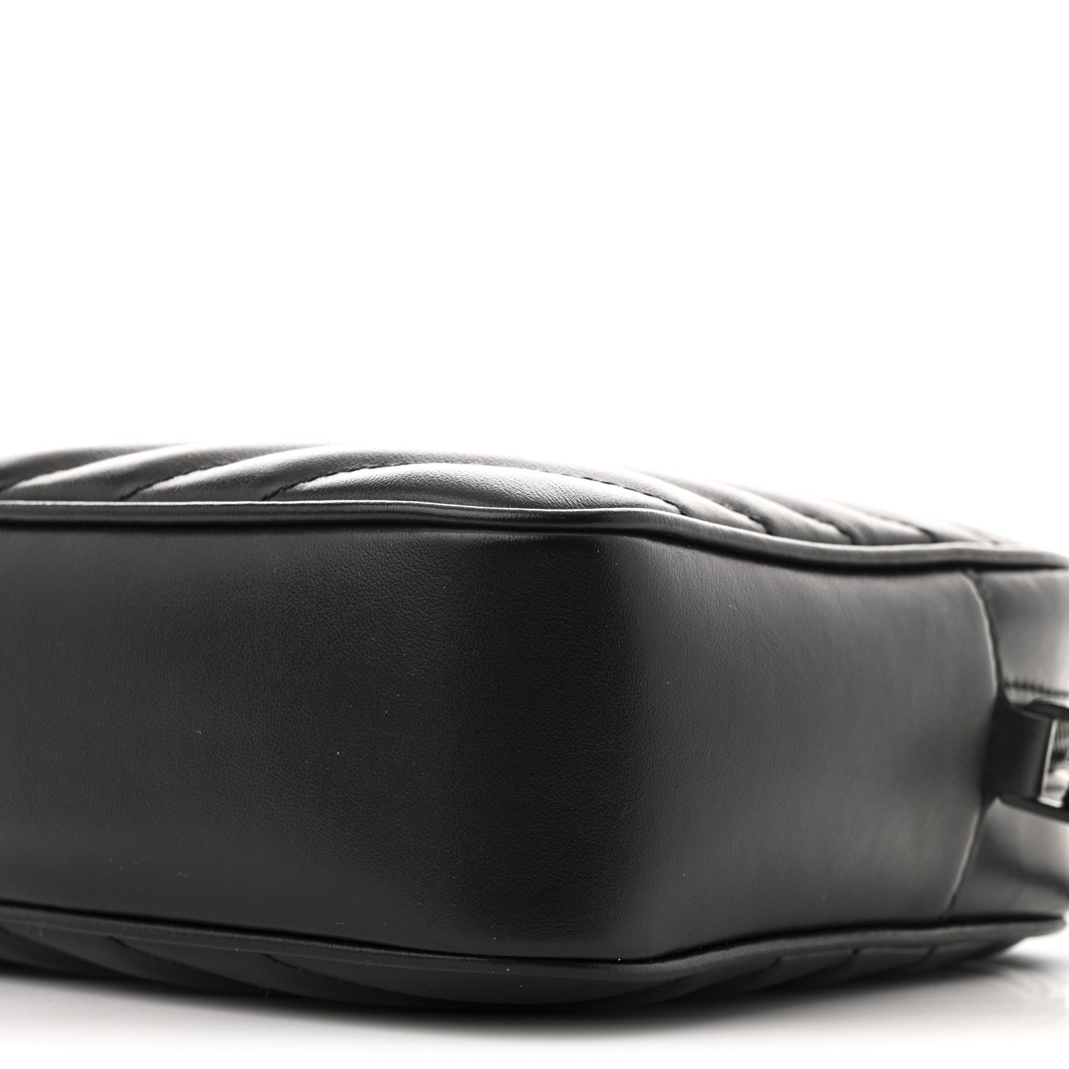 Saint Laurent Calfskin Matelasse Monogram Monochrome Lou Camera Bag Black 10 of 10