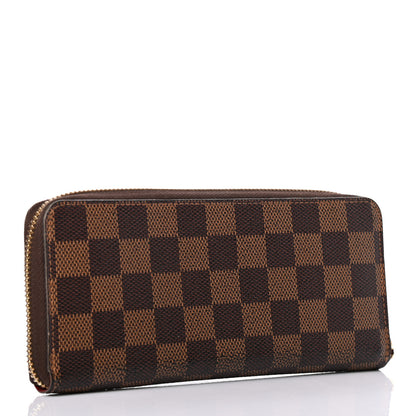 Louis Vuitton Damier Ebene Clemence Wallet Cherry 3 of 7
