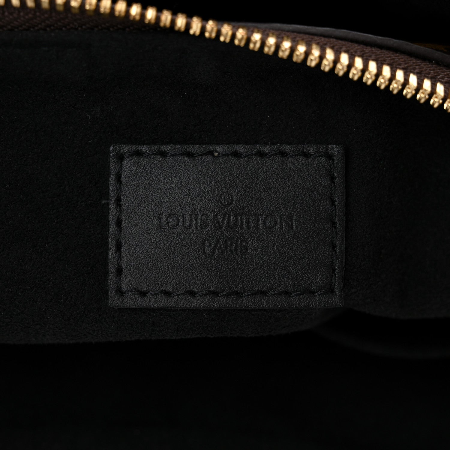 Louis Vuitton Monogram Flower Zipped Tote MM Black 6 of 11
