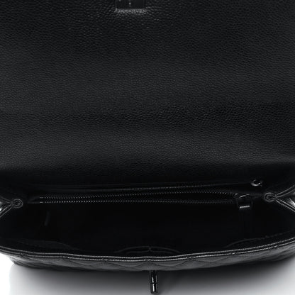 Chanel Caviar Quilted Small Coco Handle Flap So Black 4 of 4