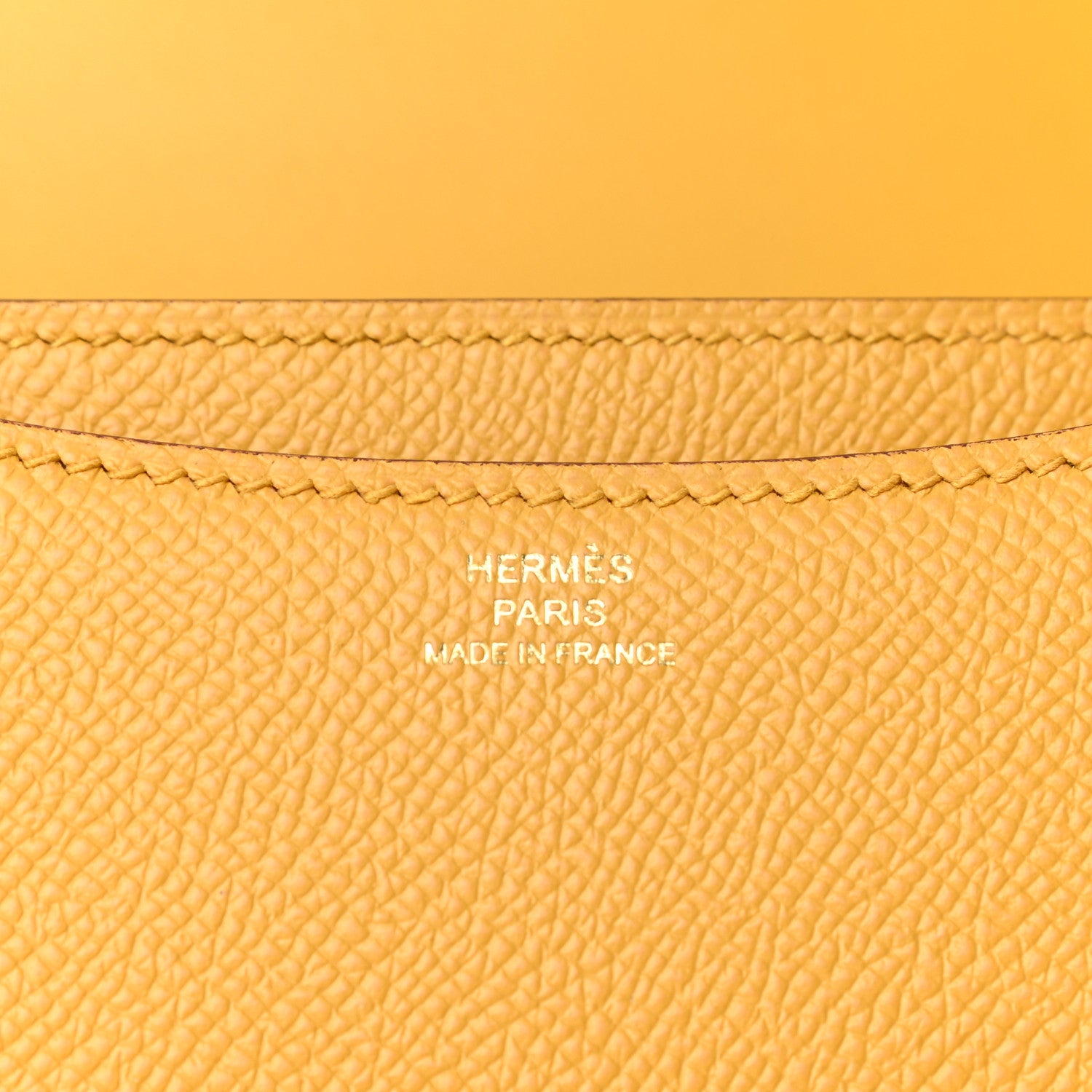 Hermes Epsom Constance 18 Jaune Ambre 6 of 10
