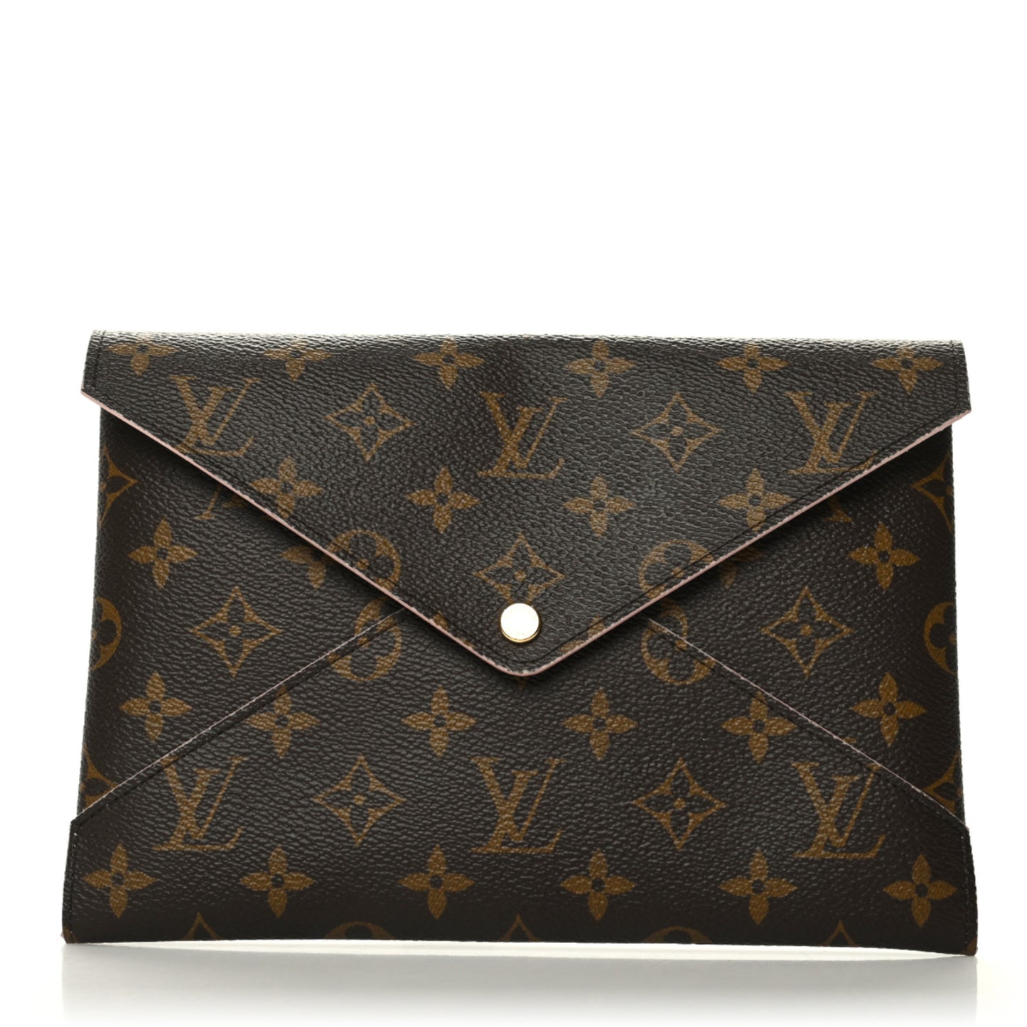 Monogram Large Kirigami Pochette Insert Rose Ballerine