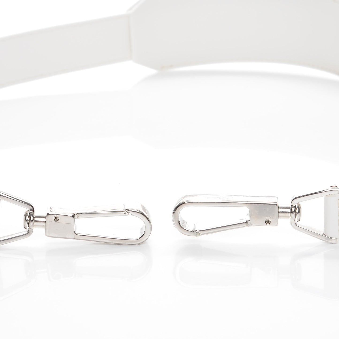 Calfskin Shoulder Strap Blanc