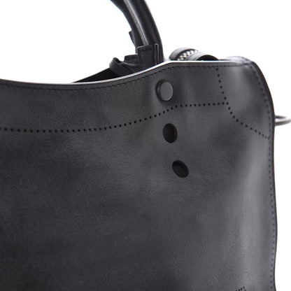 Balenciaga Veau Soyeux Perforated Blackout Hardware S City Black 12 of 12