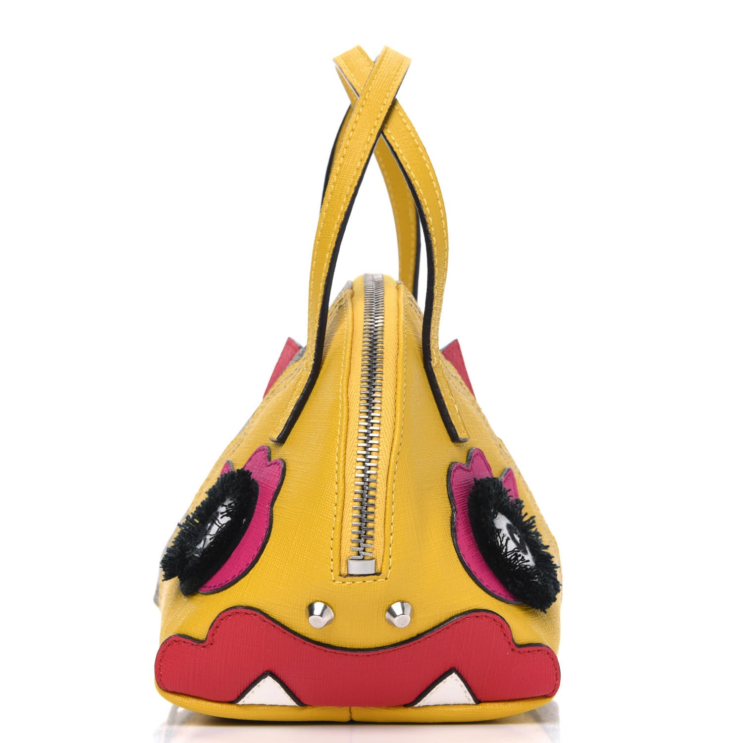 Gucci GG Supreme Monogram Childrens Dragon Top Handle Bag Multicolor 5 of 11