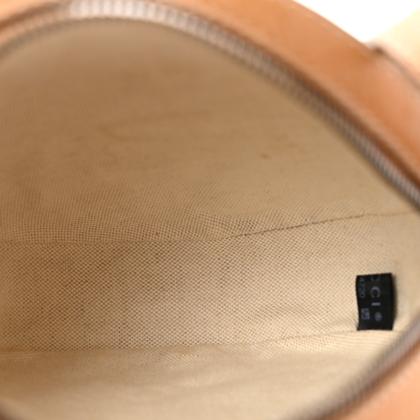 X DISNEY Mini Vintage GG Supreme Monogram Mickey Mouse Round Shoulder Bag Beige Vintage Sun Oil
