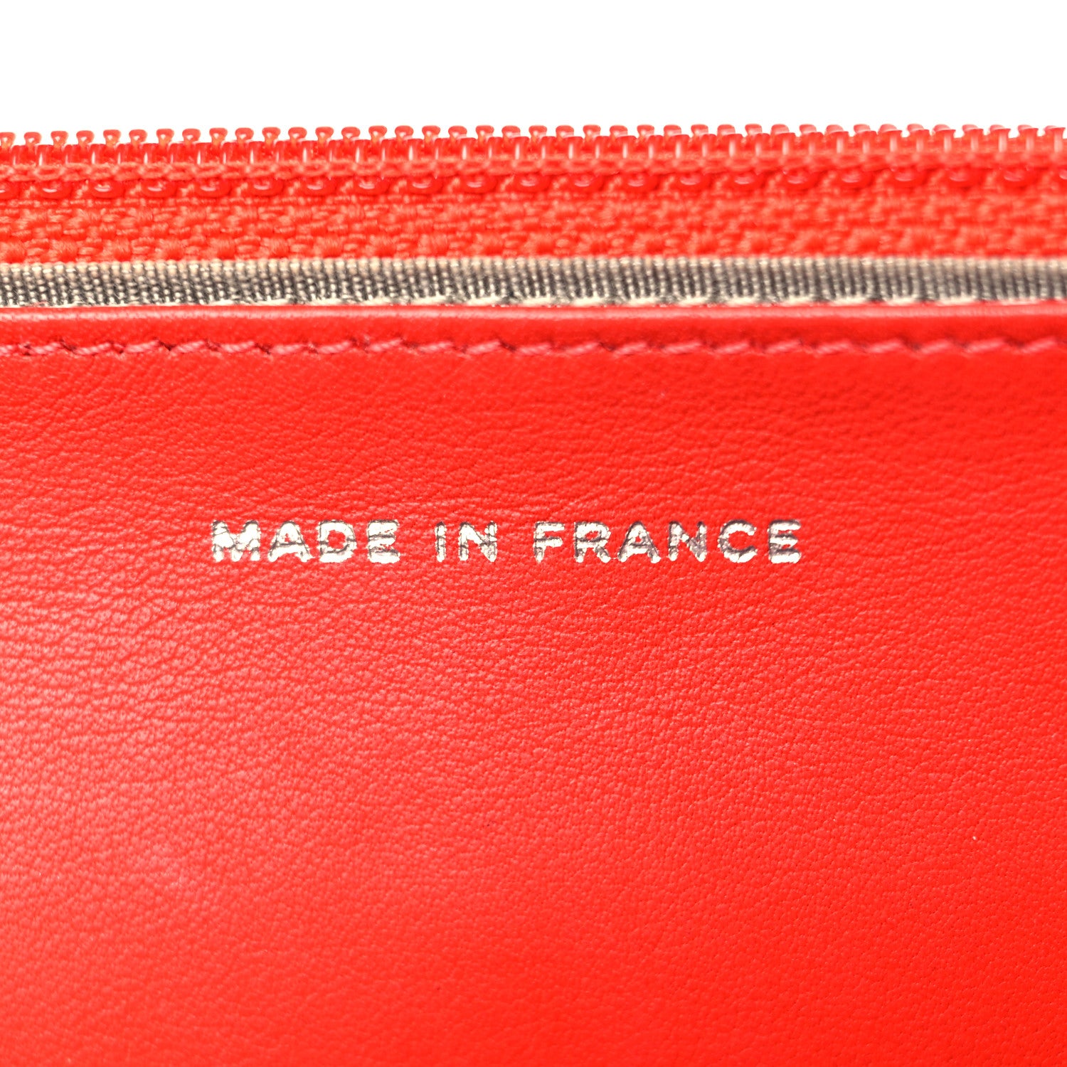 Chanel Patent Quilted Brilliant Wallet On Chain WOC Red 7 of 10