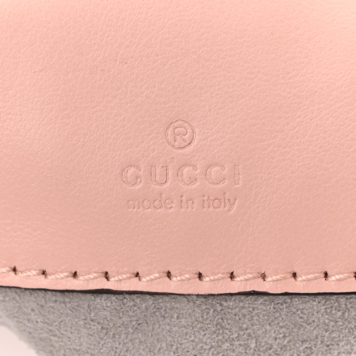Gucci Calfskin Matelasse Mini GG Marmont 2.0 Bucket Bag Perfect Pink 7 of 10