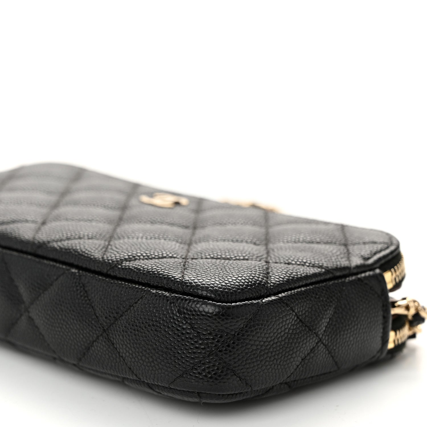 Chanel Caviar Quilted Small Clutch With Chain Black 12 of 13