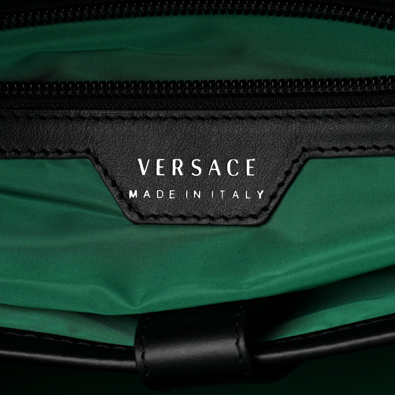 Versace Nylon La Medusa Backpack Black 6 of 12