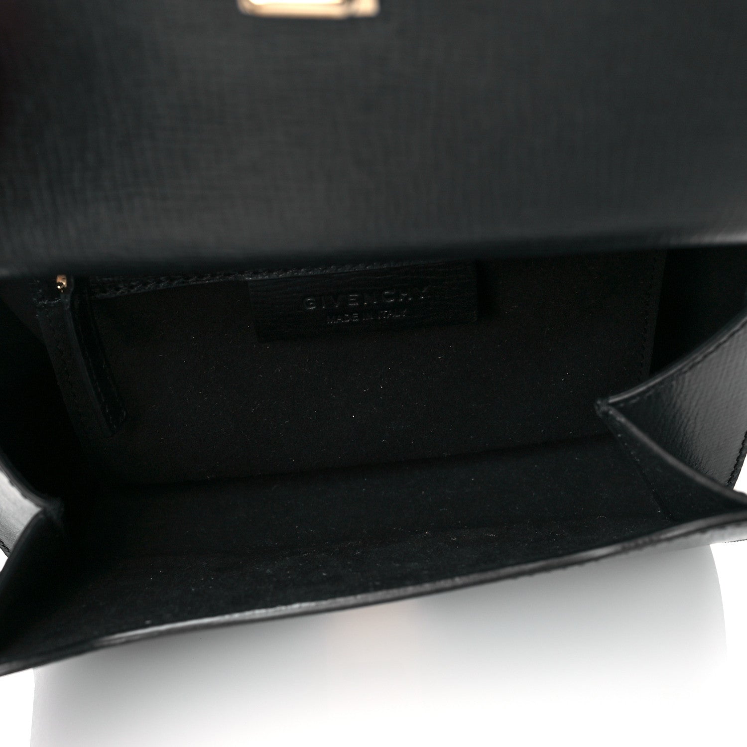 Givenchy Textured Calfskin Mini Pandora Box Chain Crossbody Bag Black 5 of 11