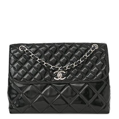 Chanel Vinyl Quilted In the Business Flap Bag Black 1 of 11