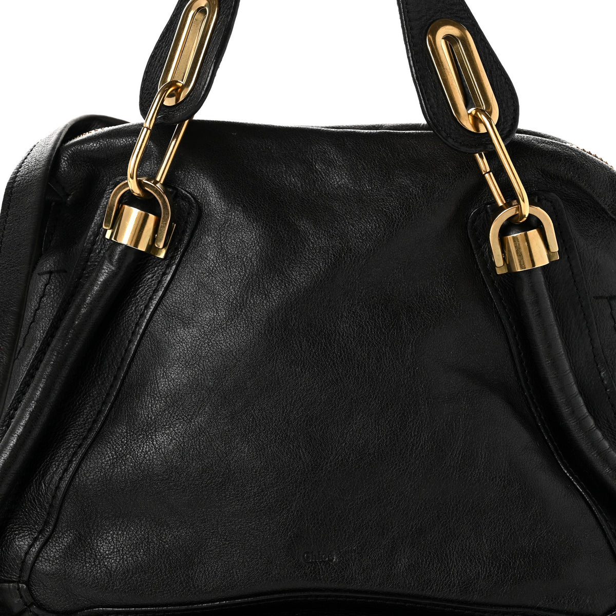 Chloe Calfskin Medium Paraty Black 8 of 10