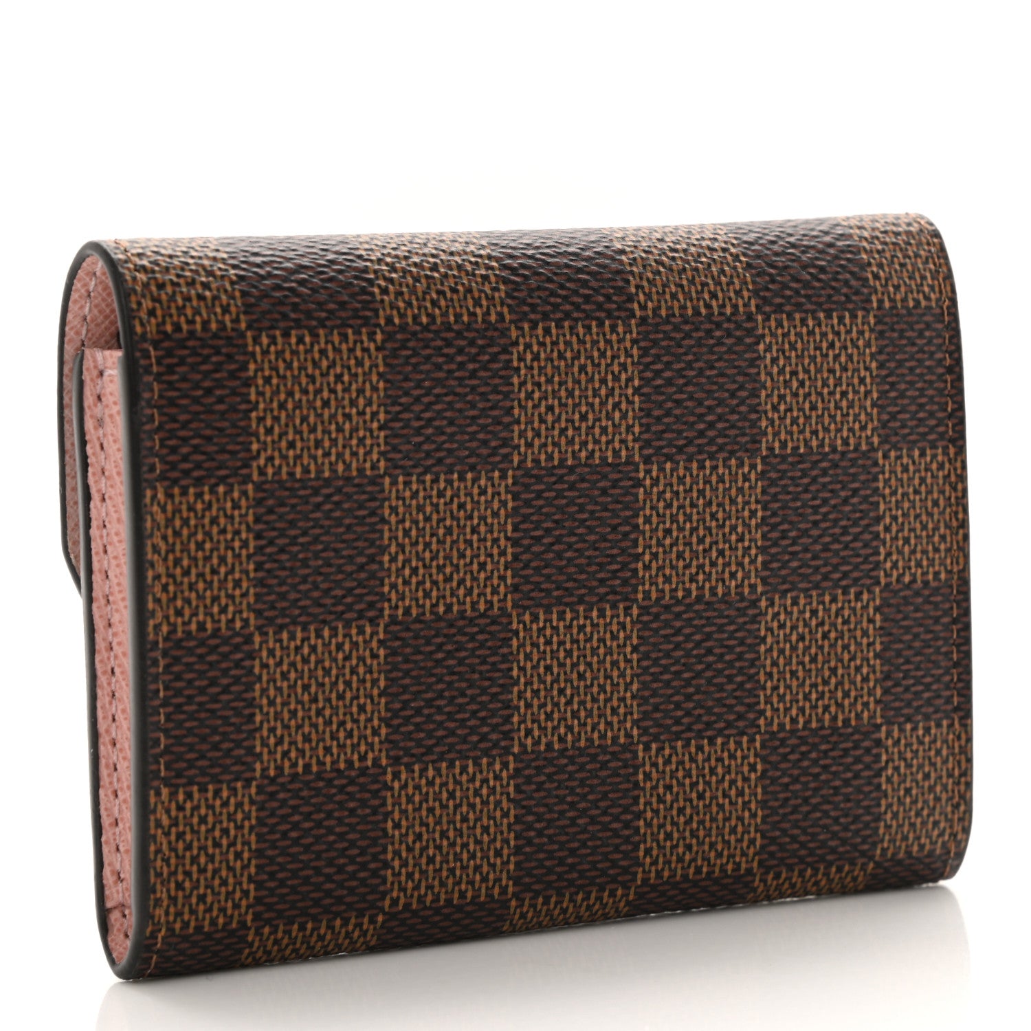 Louis Vuitton Damier Ebene Rosalie Coin Purse Rose Ballerine 3 of 6