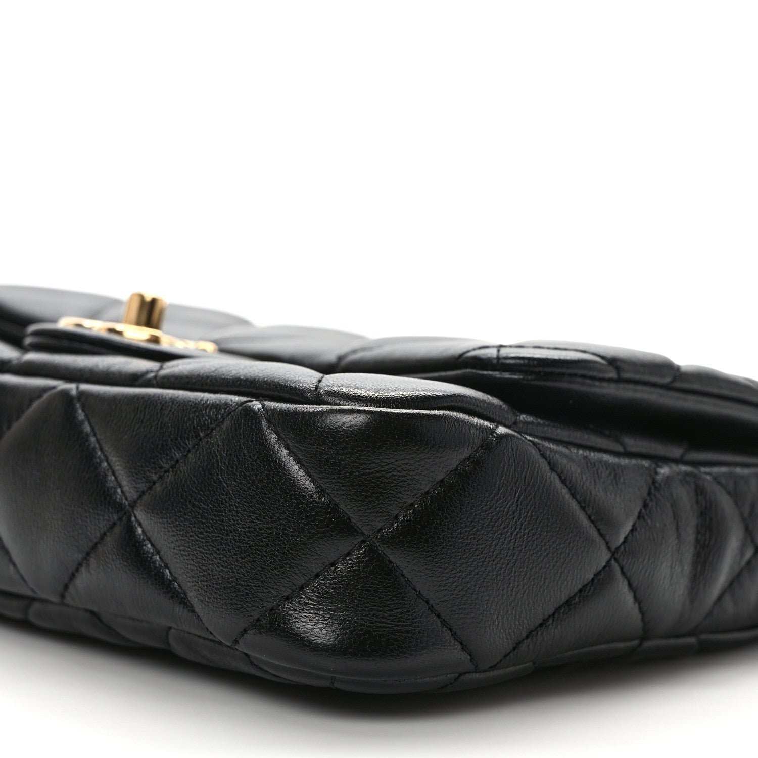Chanel Lambskin Quilted Small Funky Town Flap Black 9 of 10