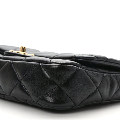 Chanel Lambskin Quilted Small Funky Town Flap Black 9 of 10