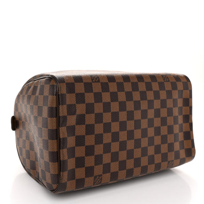 Louis Vuitton Damier Ebene Speedy 30 4 of 10