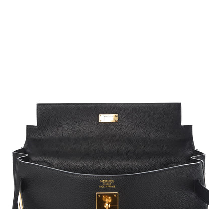 Hermes Togo Kelly Retourne 35 Black 31 of 36