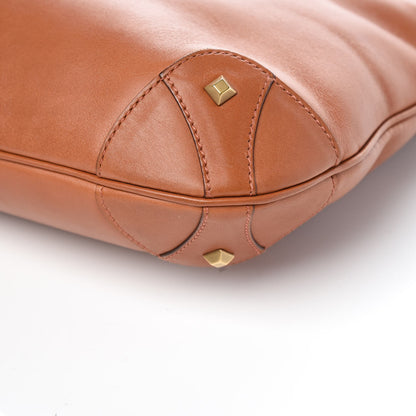 Gucci Calfskin Piston Lock Jackie O Hobo Tan 14 of 14