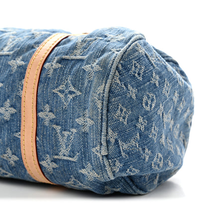 Louis Vuitton Monogram Denim Papillon Denim Blue 10 of 10